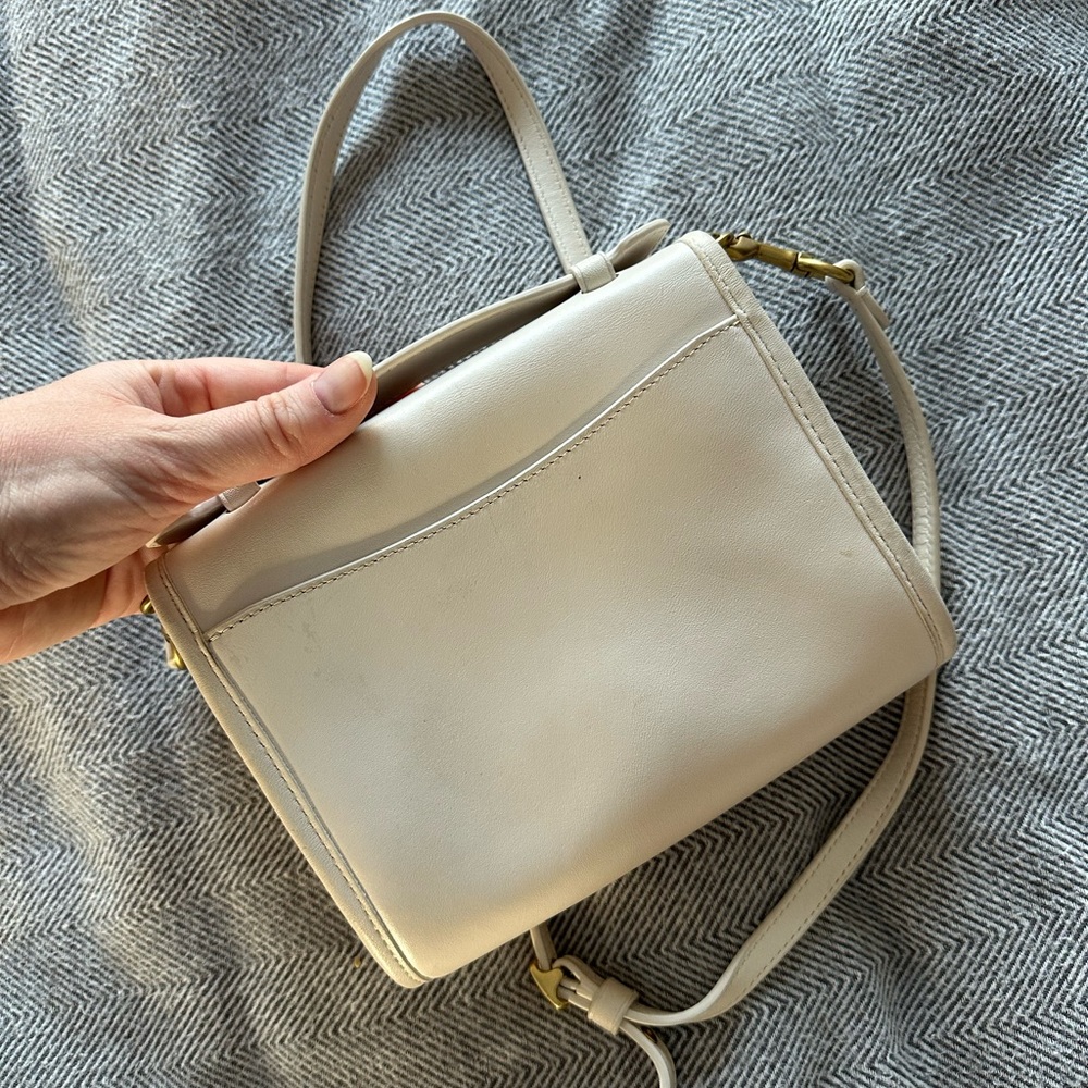 Coach Cream Crossbody Bag